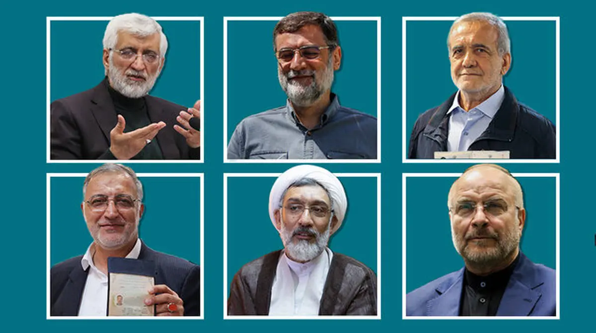 برنامه‌ ۶ کاندیدای ریاست جمهوری چهاردهم 