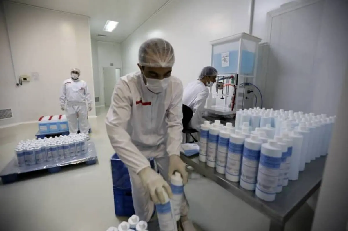 راه اندازی خط تولید مایع ضدعفونی کننده در منطقه آزاد ماکو