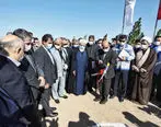 کلنگ توسعۀ شرکت فولاد امیرکبیر کاشان به زمین زده شد