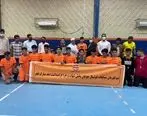 برگزاری مسابقات فوتسال گرامیداشت دهه مبارک فجر در جزیره قشم