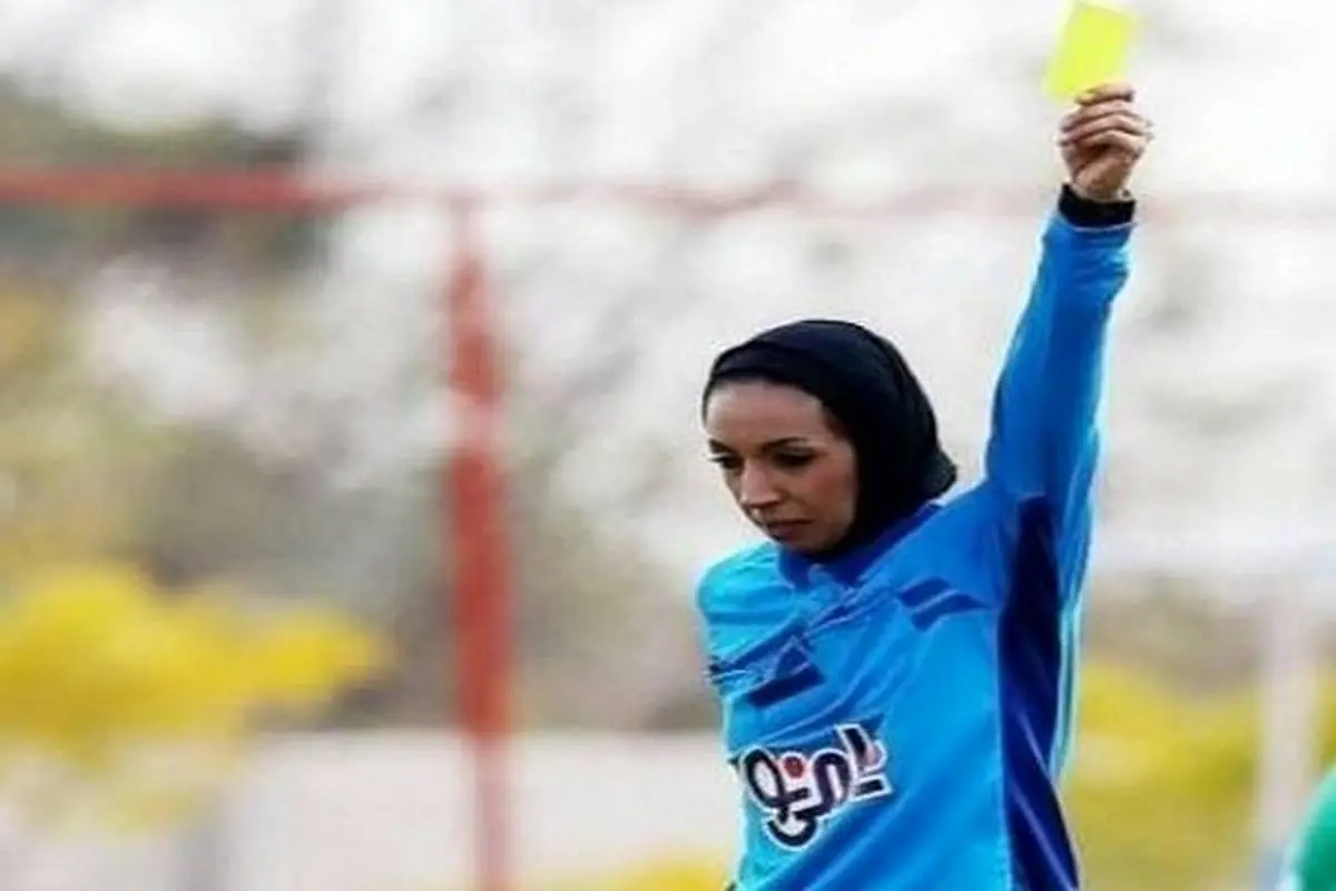 قضاوت داور ایرانی در مسابقات فوتبال قهرمانی بانوان آسیا