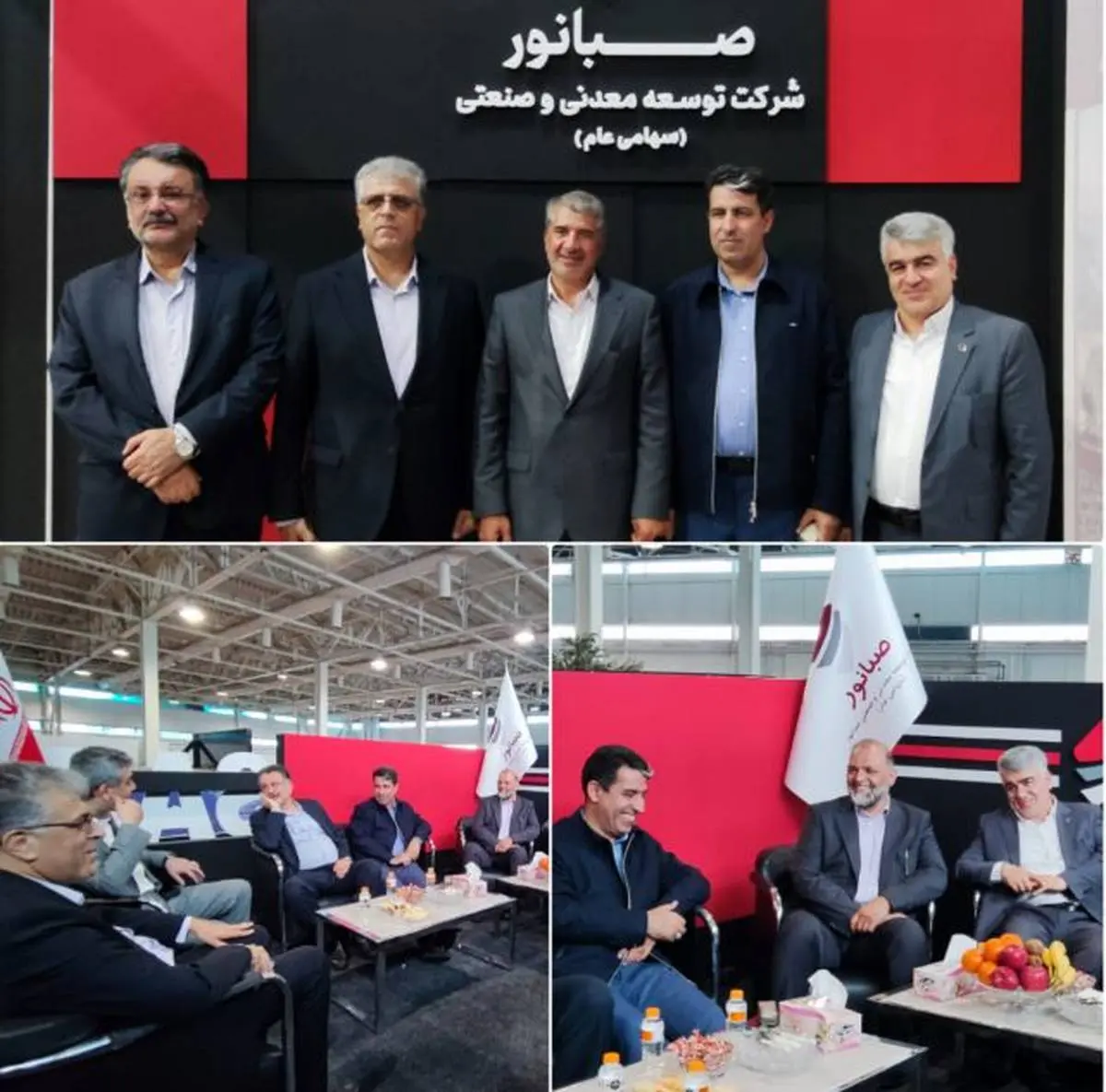 نماینده رفسنجان و عضو کمیسیون اقتصادی مجلس شورای اسلامی از غرفه صبانور