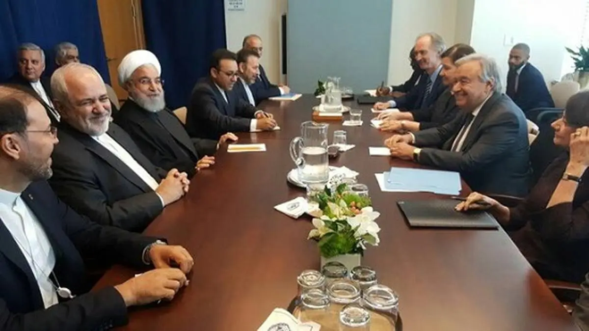 جزئیات دیدار روحانی با دبیر کل سازمان ملل 