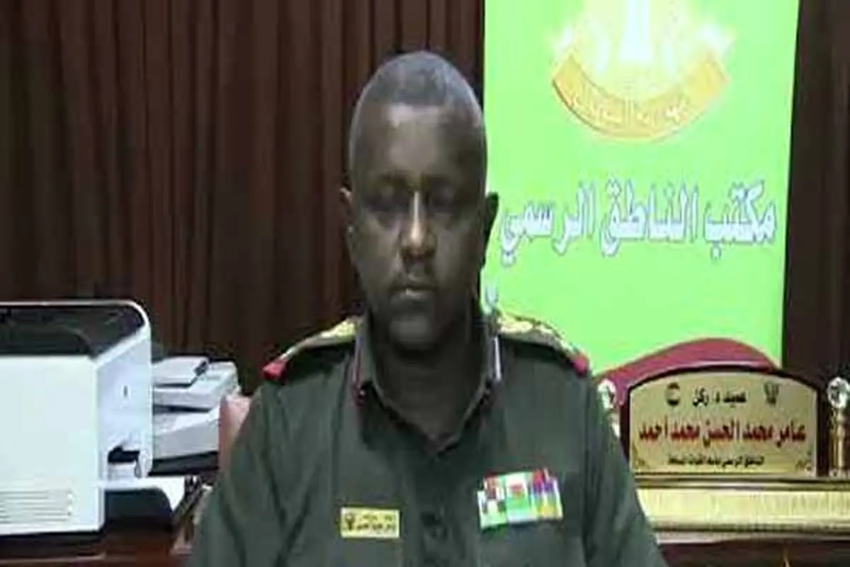 موضع گیری خصمانهسخنگوی ارتش سودان علیه ایران و انصارالله یمن 
