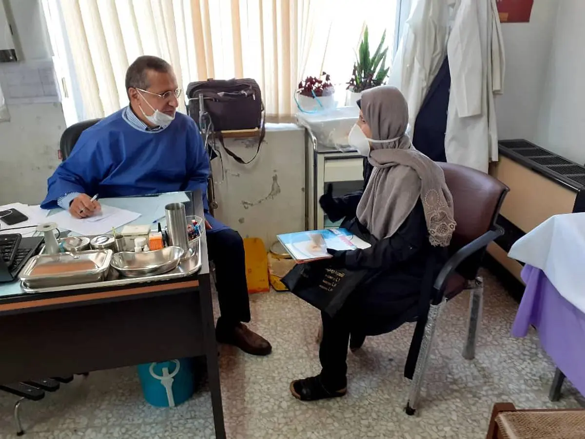 اجرای طرح ویزیت رایگان در مرکز درمانی لیجارکی منطقه آزاد انزلی
