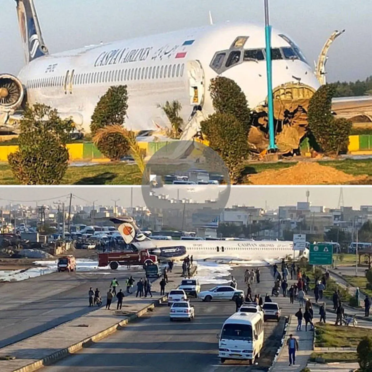 یک هواپیمای مسافربری در ماهشهر دچار حادثه شد