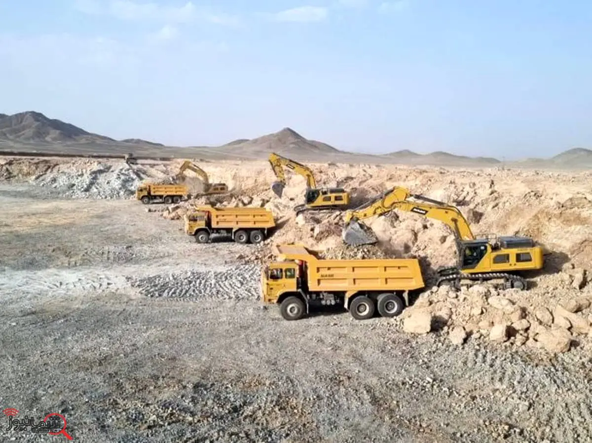 ویدئو: فعالیت شبانهروزی معدنکار باختر در معدن مس جانجا؛ ۱۲ میلیون تن باطلهبرداری تاکنون