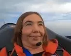 کج و کوله شدن چهره خلبان زن در شتاب مثبت ۹ G + فیلم