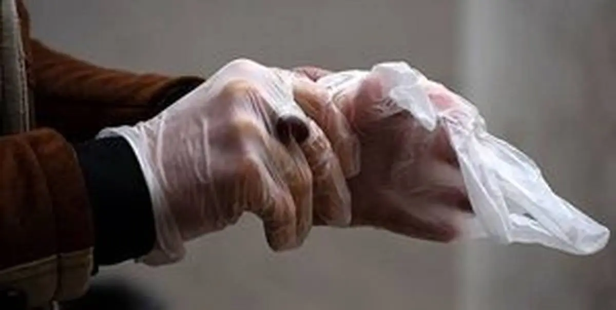 پوشیدن دستکش ویروس کرونا را پخش می‌کند