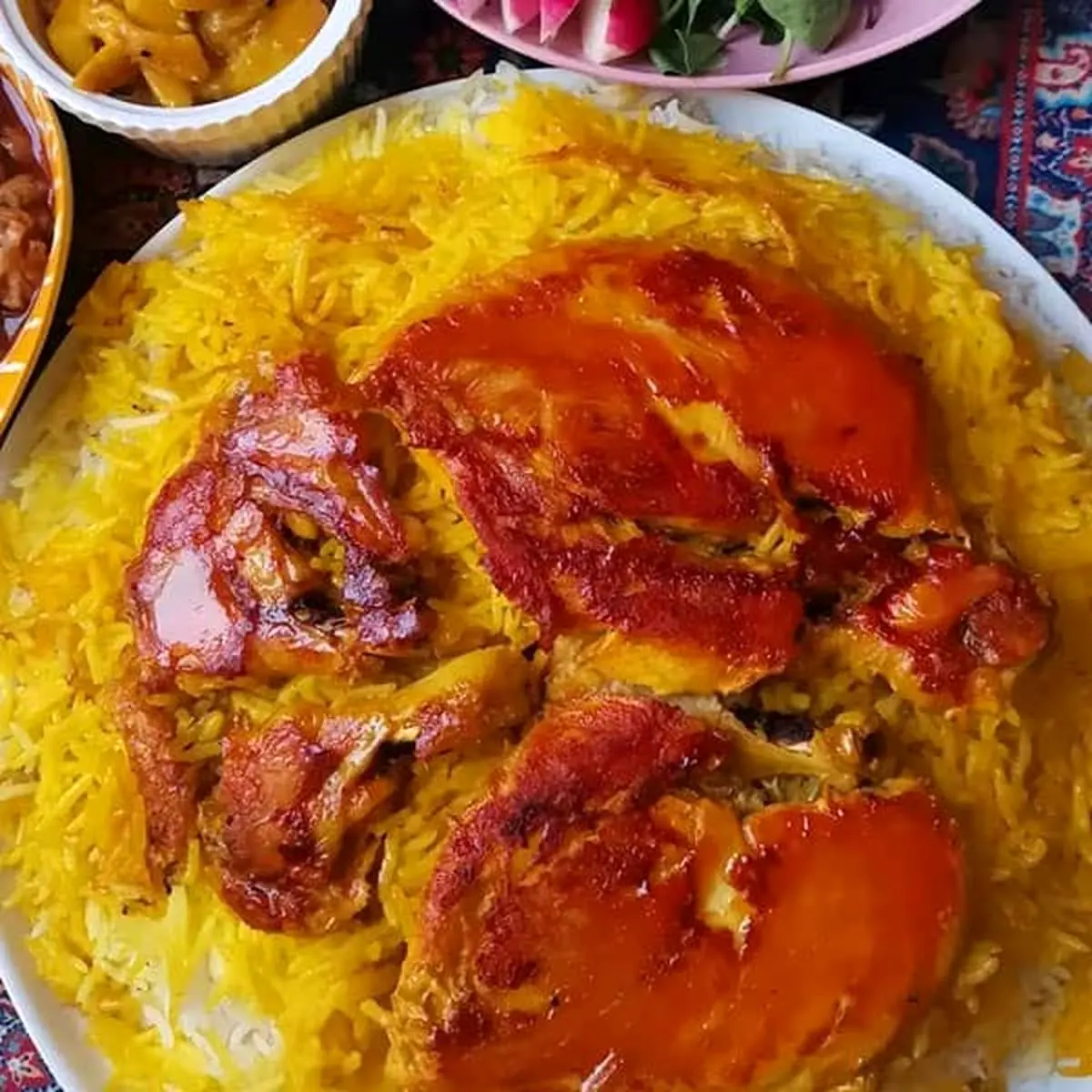 یک غذای متفاوت و فوق العاده رو درست کن | طرز تهیه ته انداز مرغ + فیلم