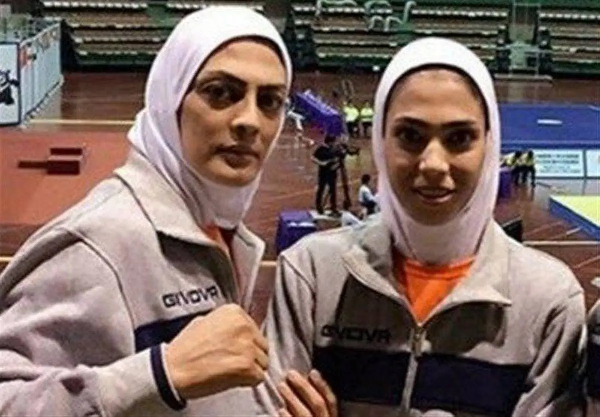 خواهران منصوریان از فعالیت ورزشی ممنوع شدند + سند