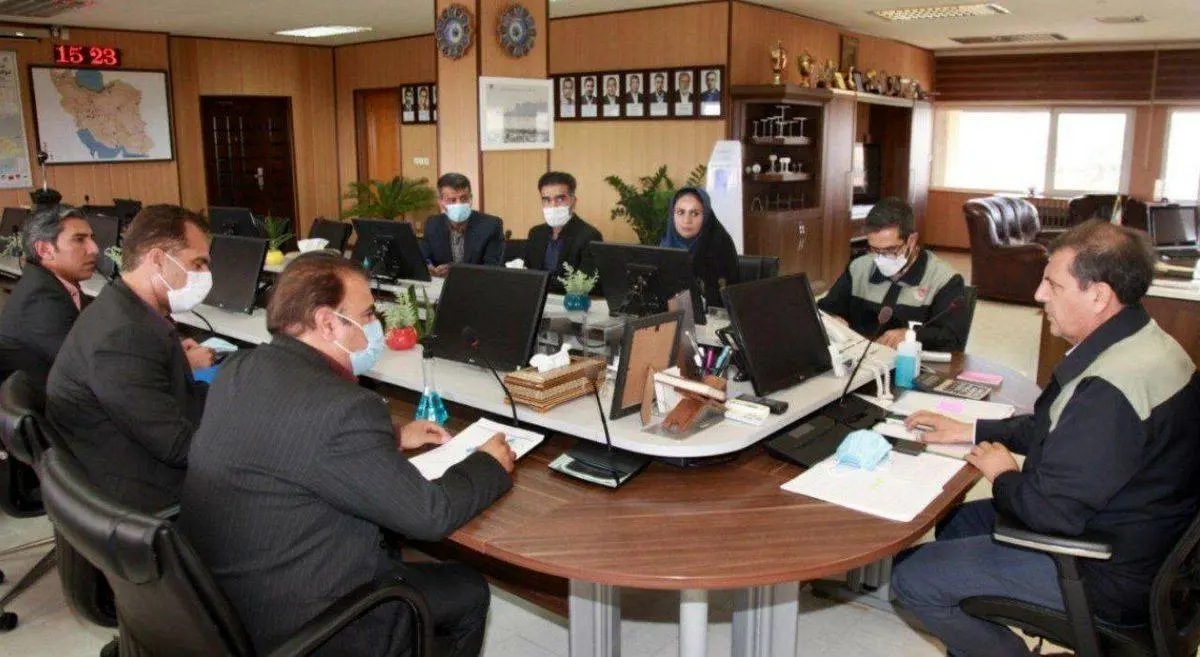 نشست تعاملی مسئولین ذوب آهن اصفهان با شورای شهر و شهردار مینادشت