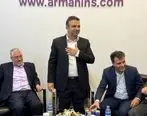 حضور مدیرعامل ،معاونین و مدیران بیمه آرمان در هفدهمین نمایشگاه صنعت مالی تهران