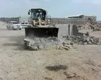 رفع تصرف 4000 مترمربع اراضی خالصه دولتی به ارزش 4 میلیارد ریال در روستای کردوا قشم