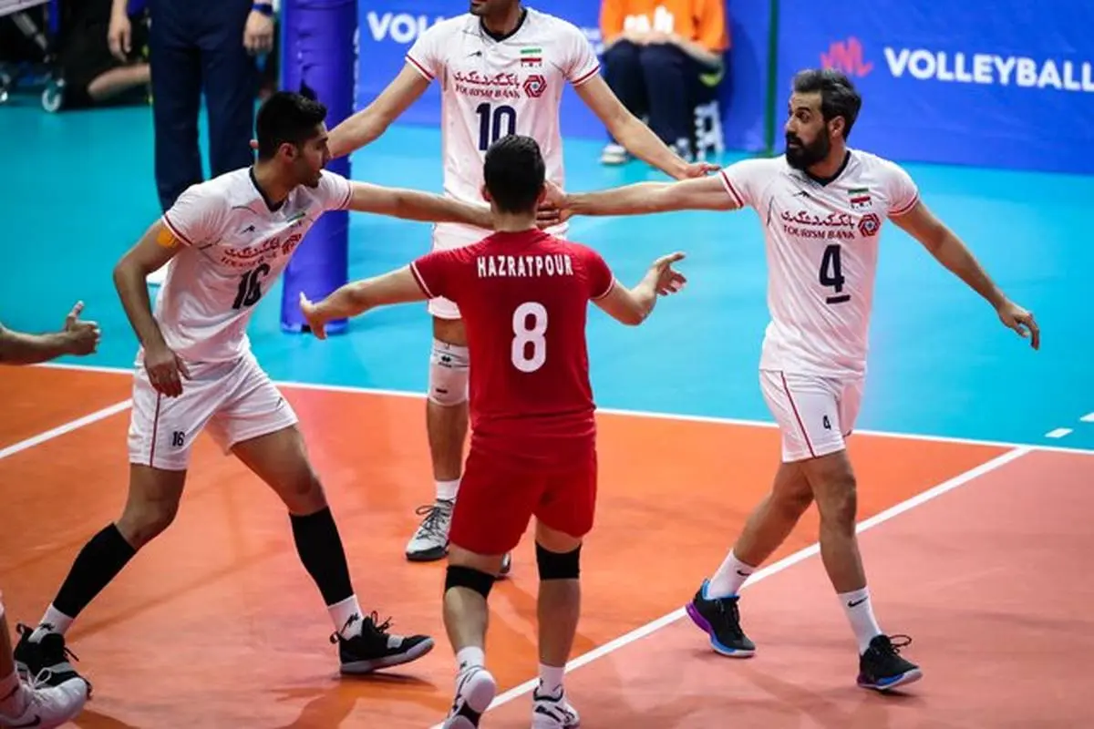 نتیجه بازی والیبال ایران وصربستان در ست نخست