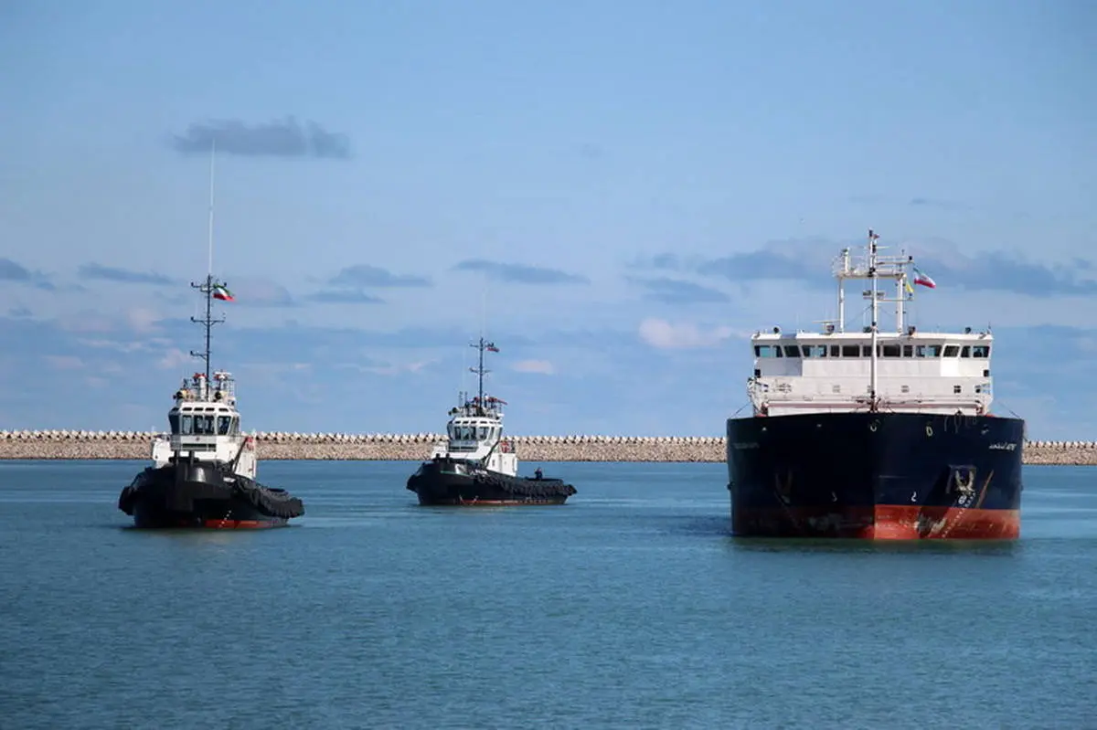رکوردی جدید در مجتمع بندری کاسپین، 5 کشتی و 13 هزار تن کالای وارداتی و صادراتی