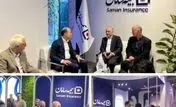 بازدید مدیرعامل بیمه سامان از هفدهمین نمایشگاه بین المللی صنعت مالی 