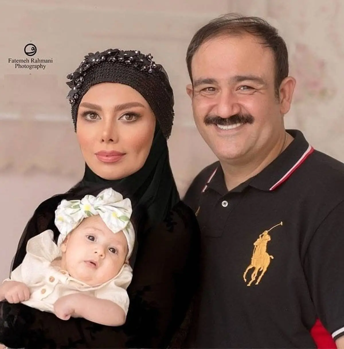 مهران غفوریان| عکسهای دیده نشده با همسرش در تولد لاکچری هانا غفوریان + عکس 