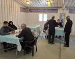 برپایی میز خدمت بیمه ایران در مصلای نماز جمعه تهران