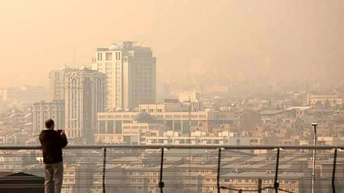 آلودگی هوای بارانی تهران برای گروه‌های حساس