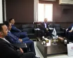 دیدار مدیر منطقه ای بانک ایران زمین با مدیر کل حفاظت محیط زیست استان اصفهان 