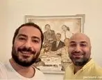 رونمایی نوید محمد زاده از برادر قوی هیکل اش +عکس