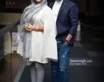 عکس عاشقانه احمد مهران فر کنار همسرش | دلبری همسر ارسطوی پایتخت برای شوهرش