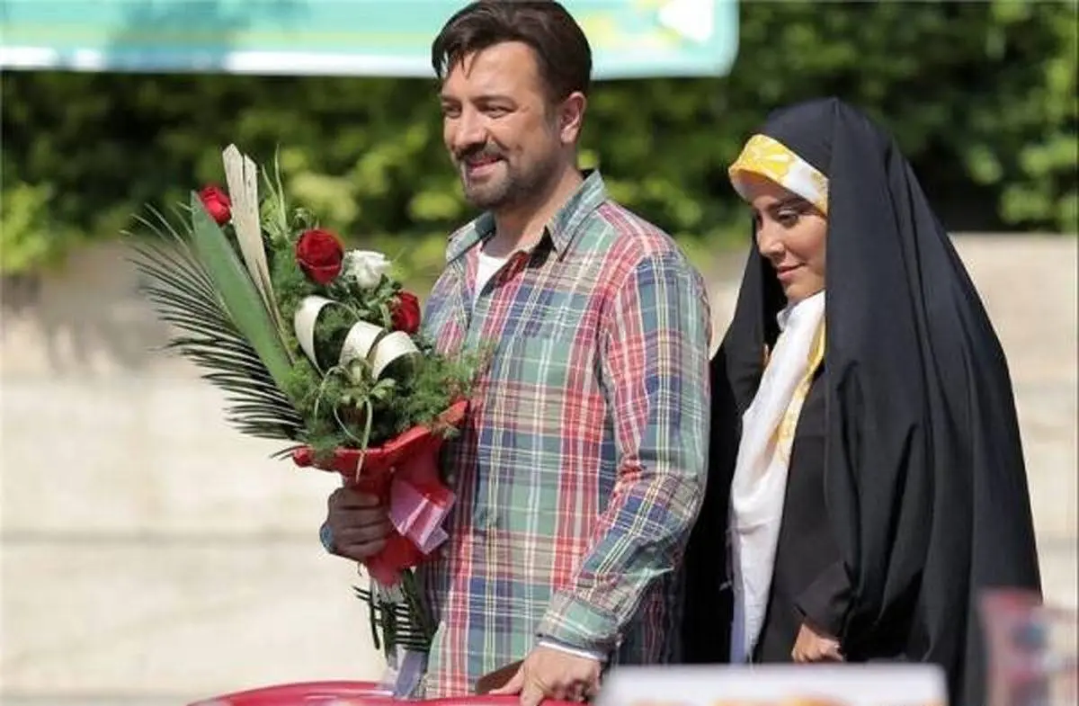 جدیدترین عکس منتشر شده از مجید صالحی و همسرش | عکس دوقلوهای مجید صالحی