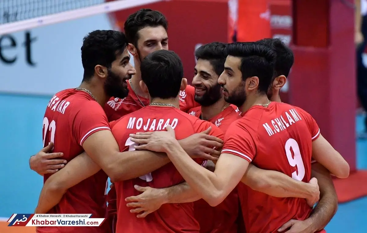نتیجه بازی والیبال ایران و تونس + خلاصه بازی 