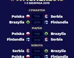 برزیل، صربستان و فنلاند به جام واگنر می‌روند