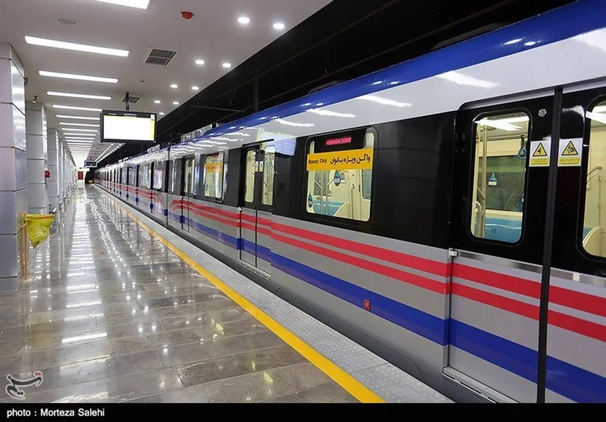 حادثه در خط مترو کرج به تهران