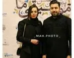احسان خواجه امیری و همسرش در یک جشن+عکس