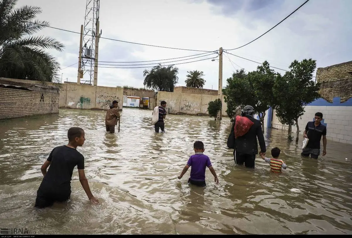 13 روستا در خوزستان زیر اب رفتند