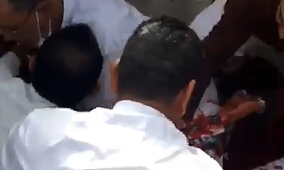 حادثه ای عجیب در مراسم عیدفطر سوسنگرد همه را شوکه کرد + ویدئو