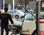 اخلال در جایگاه های سوخت در پی اعتصاب کامیون داران استان فارس