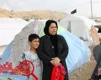 آبگرفتگی چادرها و سرما مشکل زلزله‌زدگان کرمانشاه