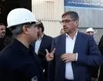 بازدید استاندار همدان از مجتمع فروسیلیس غرب پارس