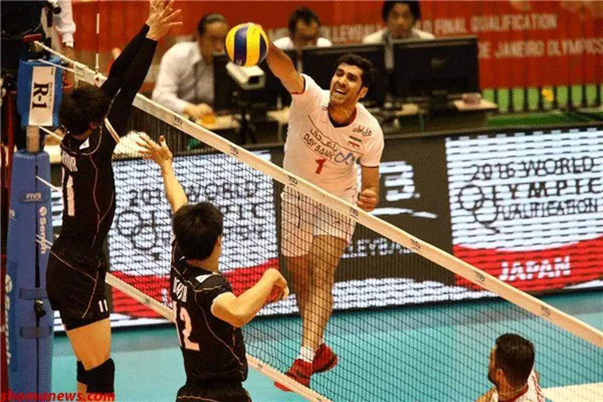 نتیجه مسابقه والیبال ایران و ژاپن