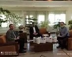 تعدادی ماسک بهداشتی به شرکت ملی فولاد ایران اهداء شد