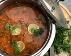 ( ویدیو) سریع یک سوپ مرغ و سبزیجات  درست کن 
