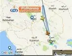 رعد و برق دو پرواز اصفهان را تغییر مسیر داد! +عکس