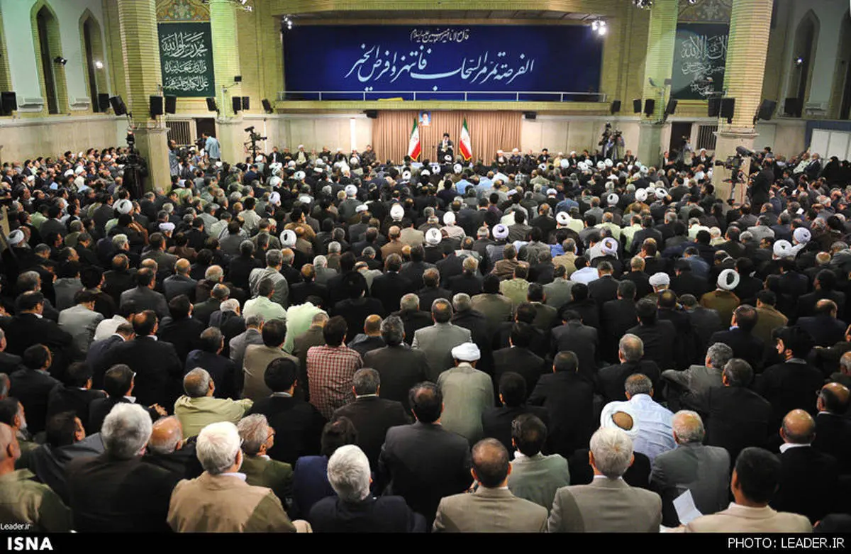 دیدار کارگزاران نظام با رهبر معظم انقلاب اسلامی