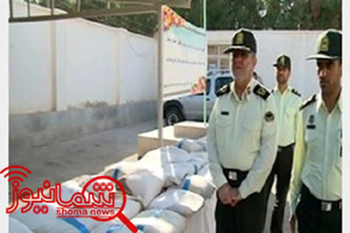 بازداشت قاچاقچیان یک تن مواد مخدر در بوشهر