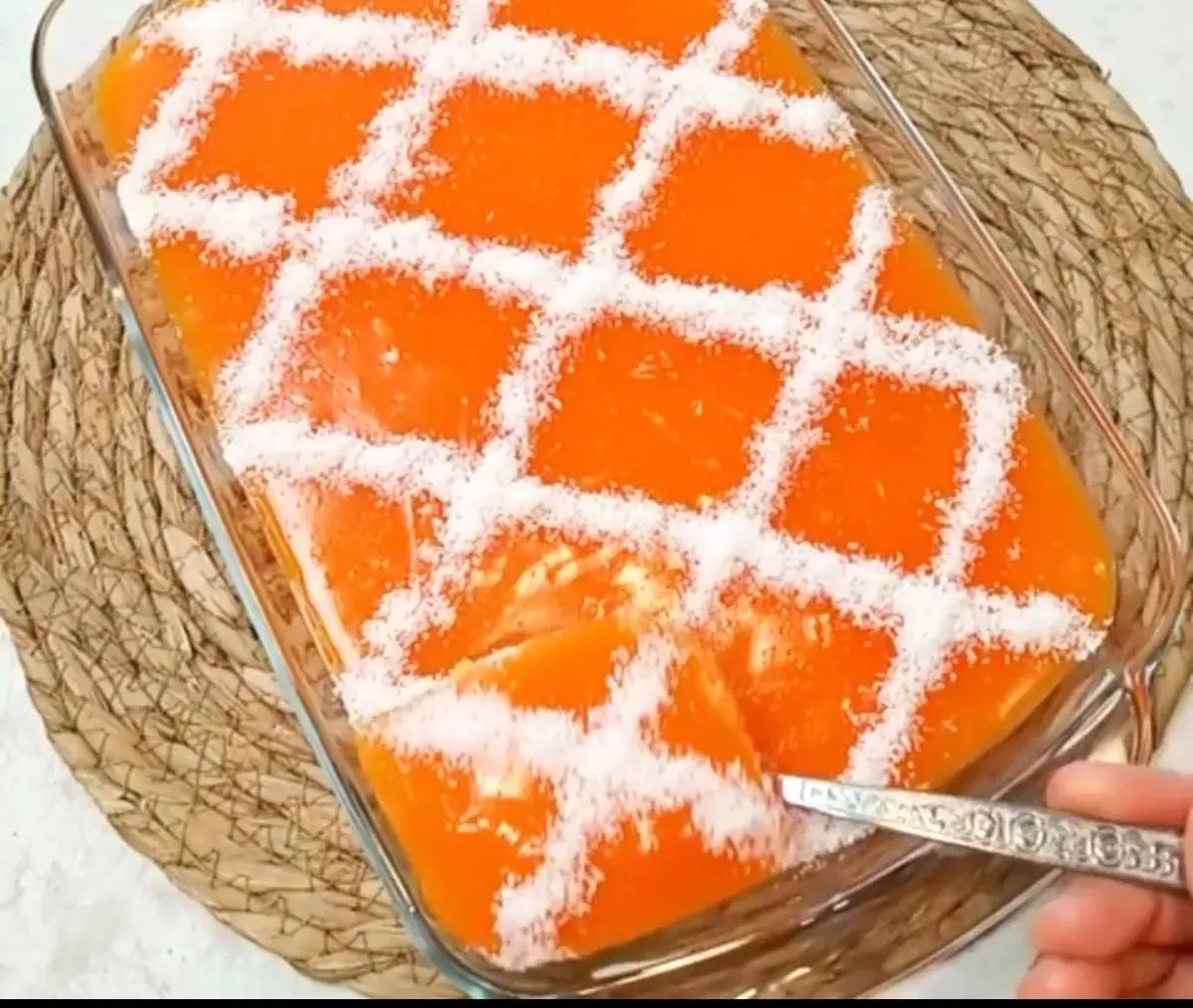 یک دسر ساده و خوشمزه برای شب یلدا درست کن | طرز تهیه دسر پرتقالی مخصوص شب یلدا + فیلم