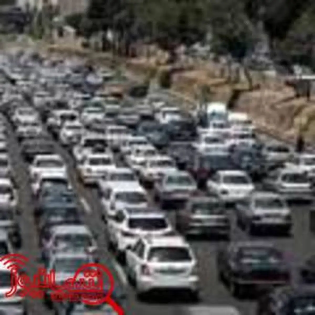 ترافیک نیمه سنگین در محور تهران - کرج