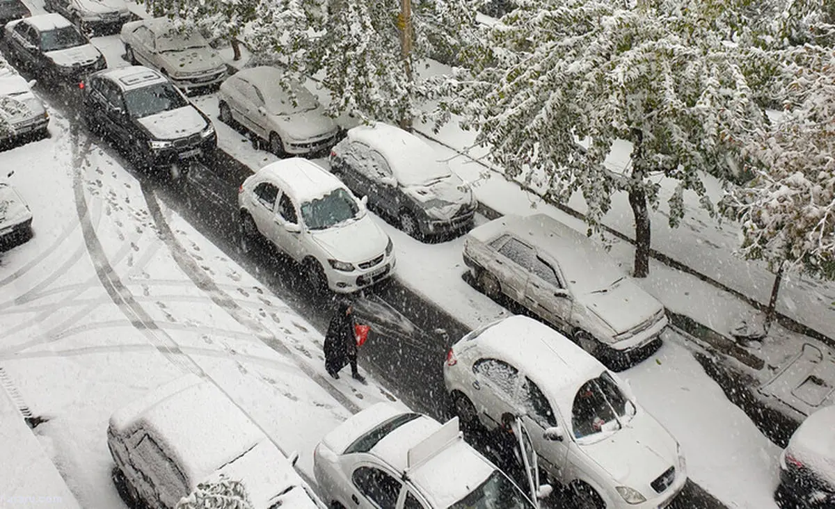 بارش برف تا چهارشنبه در تهران ادامه دارد 