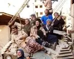 تانک سواری بازیگران «پایتخت» در دل داعش! +عکس