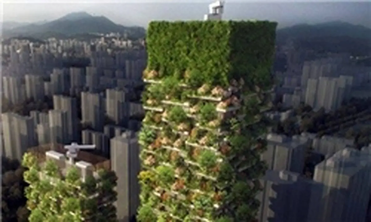 «ساختمان‌های جنگلی» راهکاری جدید برای مقابله با آلودگی هوا