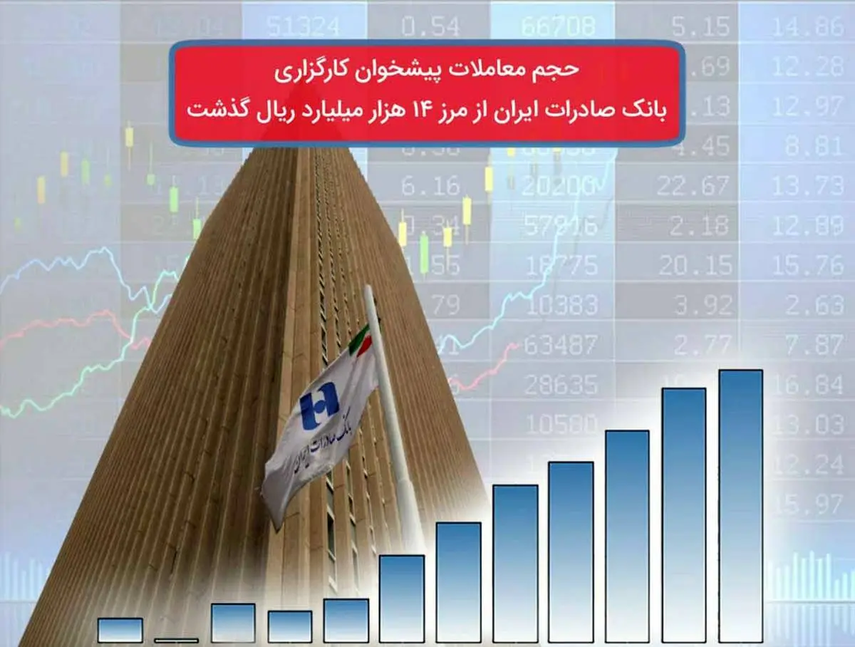 عبور حجم معاملات پیشخوان کارگزاری بانک صادرات ایران از مرز ١٤ هزار میلیارد ریال