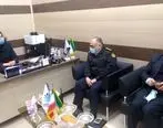دیدار رئیس شعبه ارومیه با رئیس پلیس راهور استان آذربایجان غربی